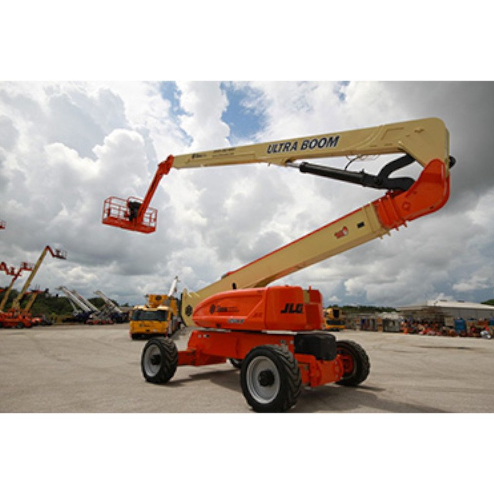 Plataforma com Lança Articulada JLG 1250AJP - PTA/ PEMT para Trabalho em  Altura de 32 a 43